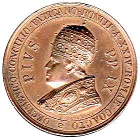 Pope Pius IX Medal